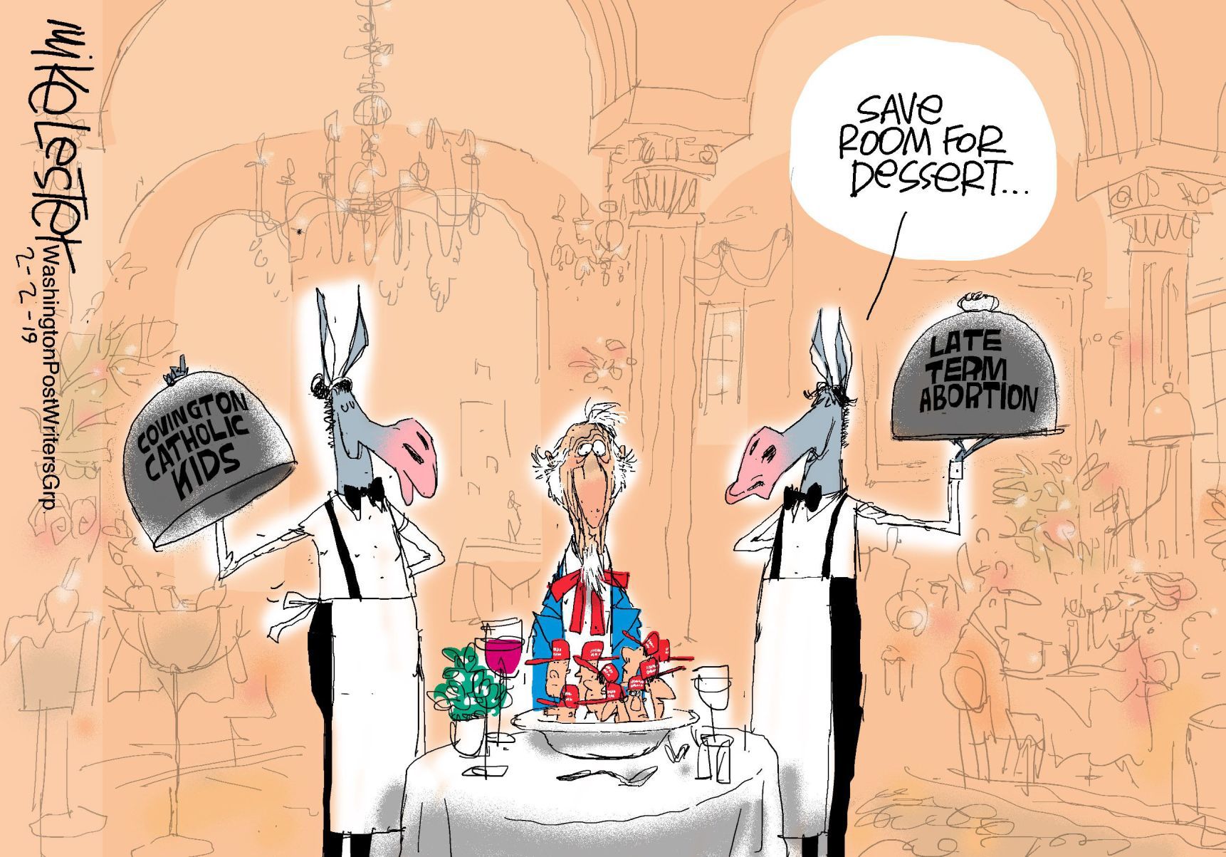 Mike Lester cartoon
